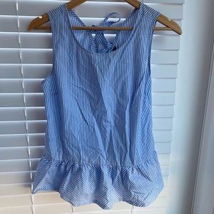 J. Crew Light Tank with Tie Back